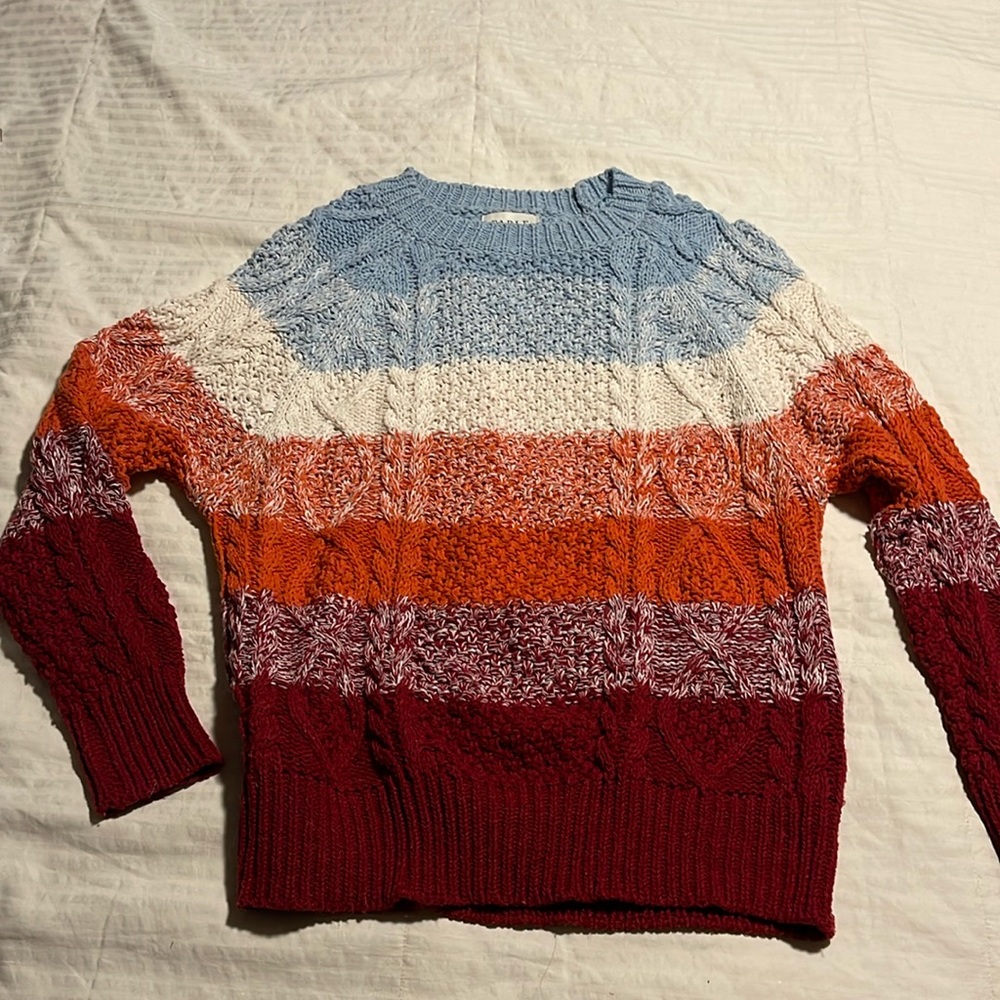 Online boutique sweater multicolor Small